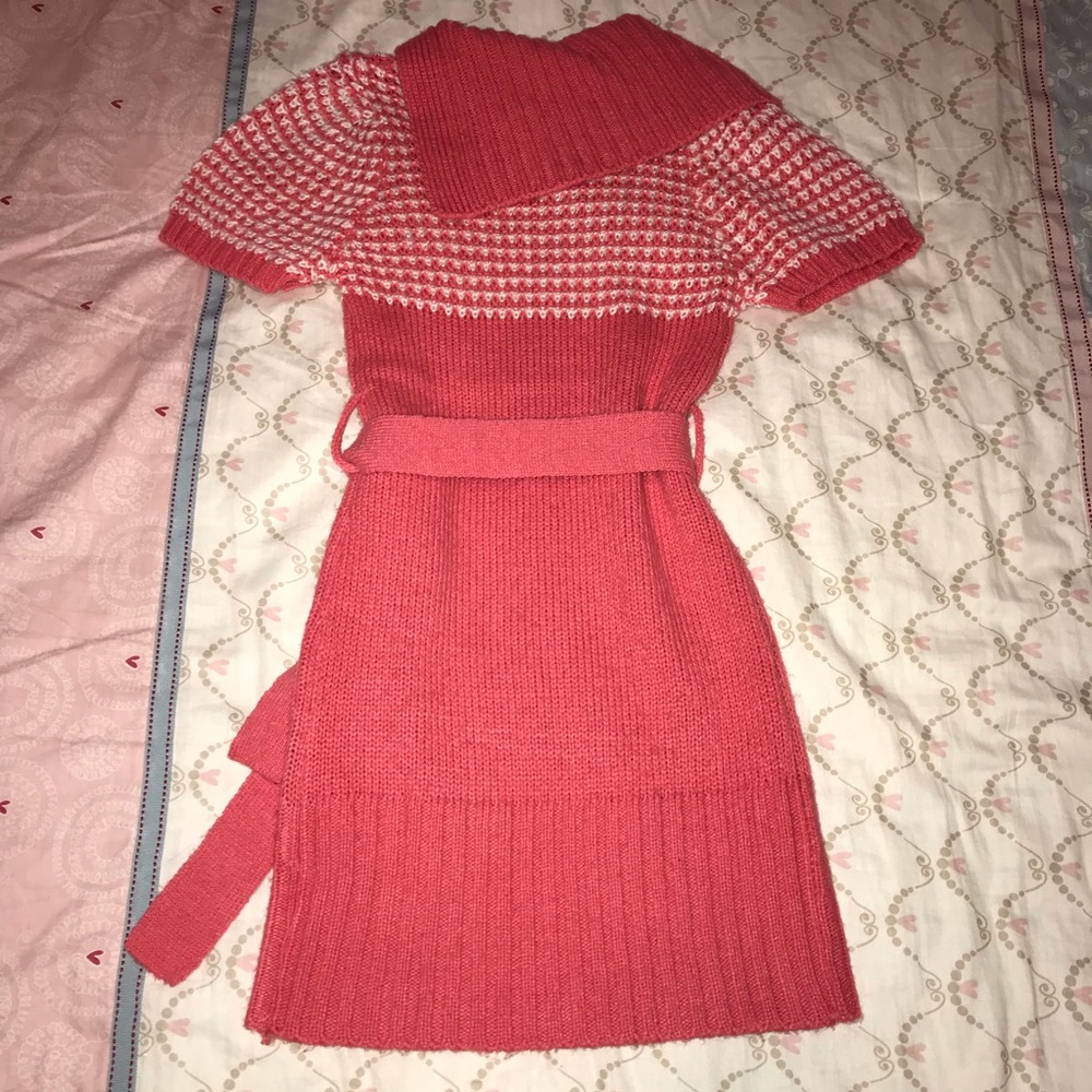 Dollhouse Size 5 - 6 Sweater Dress Cowl Neck - Picture 2 of 5